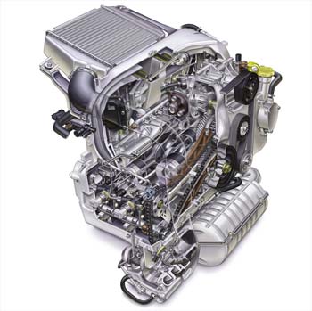 Subaru Boxer Turbo Diesel Motor
