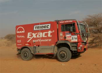 Rallye Dakar: 22 MAN Trucks waren im Einsatz