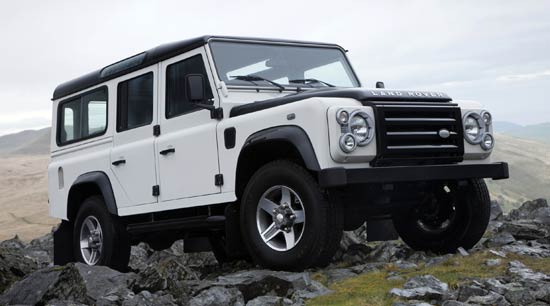 Land Rover Defender Sondermodelle Fire und Ice