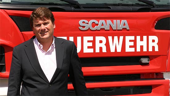 Bjrn Speer, Direktor Scania stereich