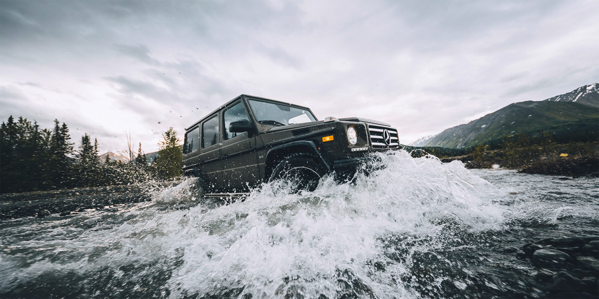 Mercedes G North Face