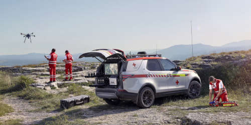 Land Rover Discovery für das Rote Kreuz