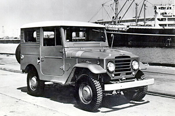 Toyota Land Cruiser 20 (J2/J3), 1958