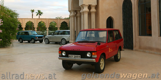 Range Rover Lineup in Marrakesch: Zum Vergrern klicken!