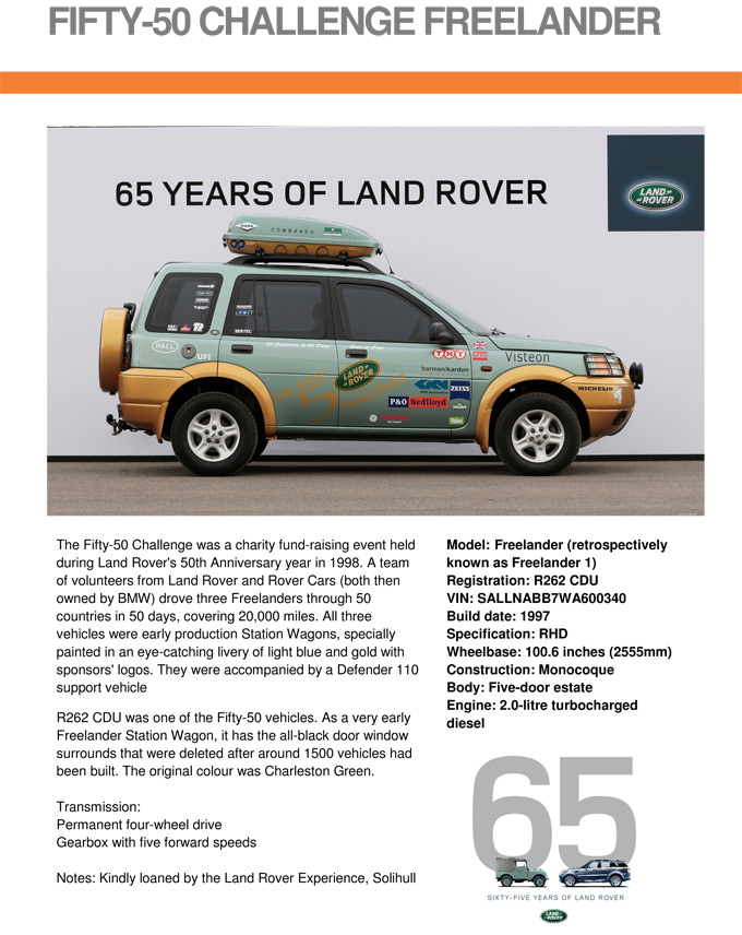 Land Rover Expedition: Zum Vergrößern klicken!