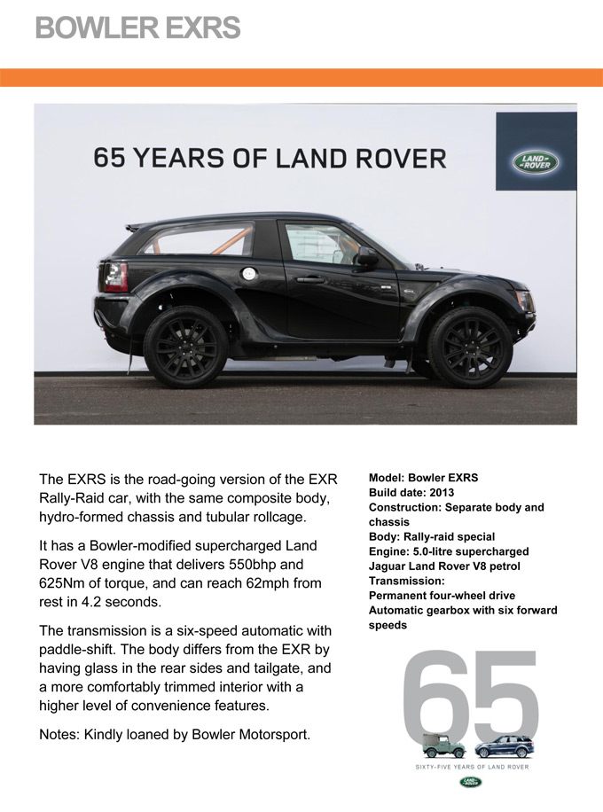 Land Rover Expedition: Zum Vergrößern klicken!