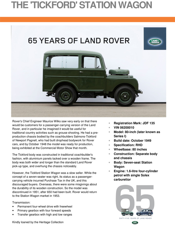 Land Rover Serie 1: Zum Vergrößern klicken!