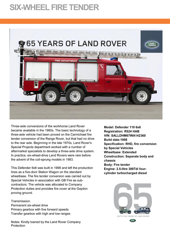 Land Rover Specialists: Zum Vergrößern klicken!