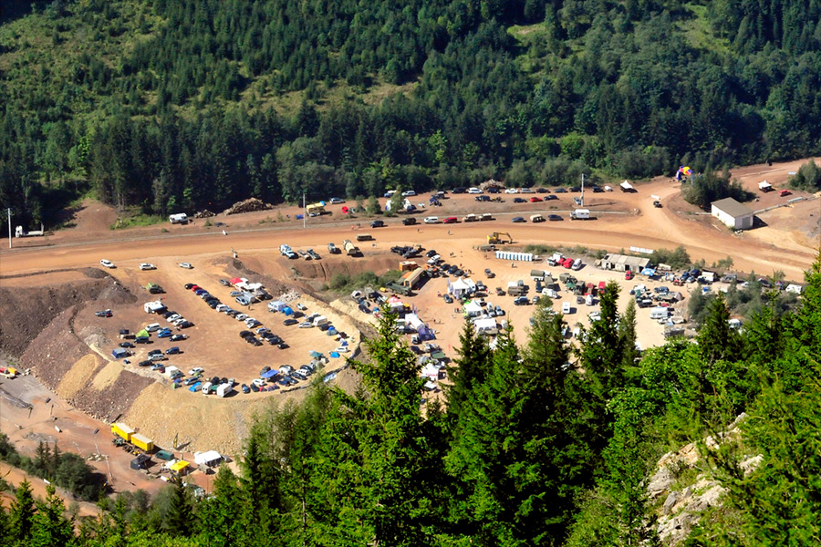 Treffen von Offroad Trucks Austria(OTA)auf dem Erzberg