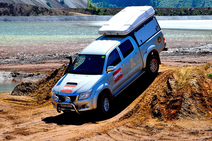 Treffen von Offroad Trucks Austria(OTA)auf dem Erzberg