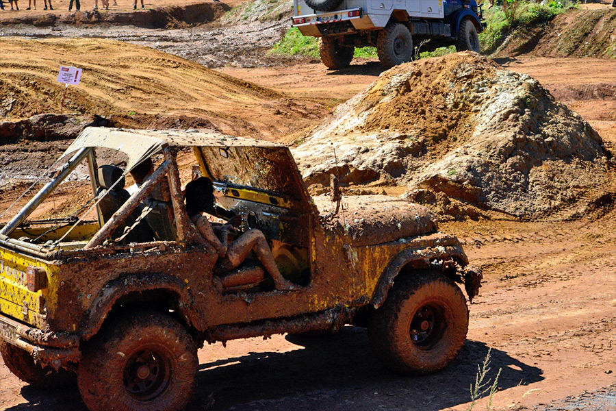 Treffen von Offroad Trucks Austria(OTA)auf dem Erzberg