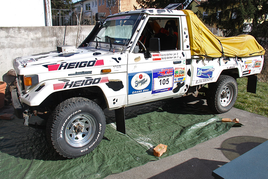 PROJECT75 - Toyota Land Cruiser HZJ75 Rallye Raid - die Renovierung