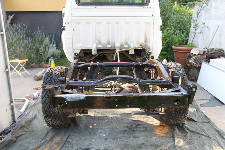 PROJECT75 - Toyota Land Cruiser HZJ75 Rallye Raid - die Renovierung