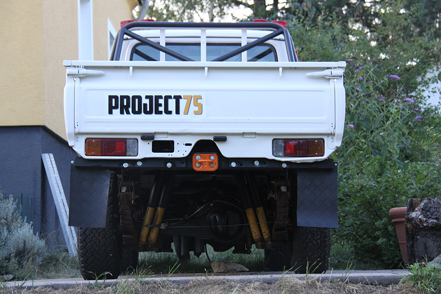 PROJECT75 - Toyota Land Cruiser HZJ75 Rallye Raid - die Renovierung