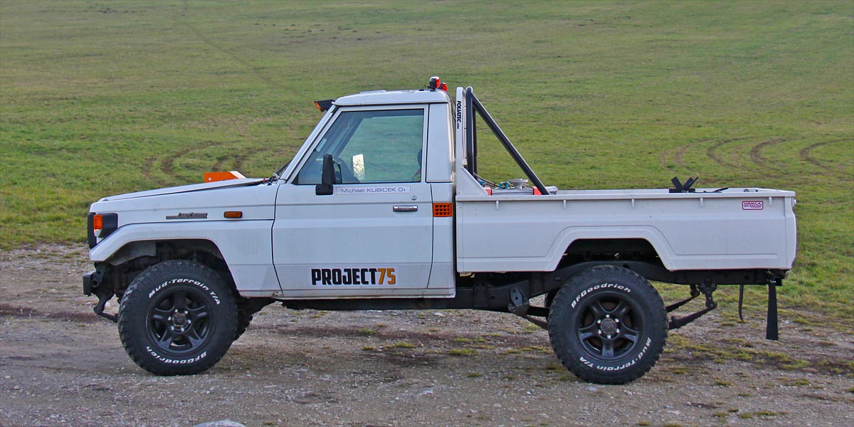 PROJECT75 - das Rallye-Raid-Projekt von gelaendewagen.at