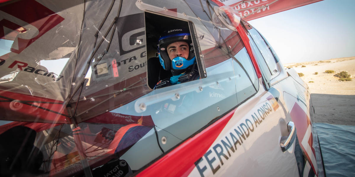 Fernando Alonso mit Toyota bei der Dakar?