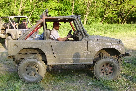 Wilfried Kerschbaumers Suzuki SJ 413