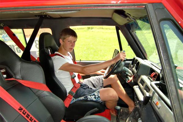 Thomas Bieber, Mitsubishi Pajero
